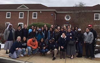 Social Work majors take a field trip to Fair Acres Geriatric 