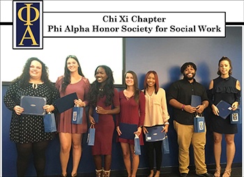 Honor Society for Social Work Group Image