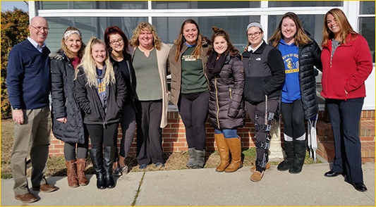 Neumann Students at Benedictine School