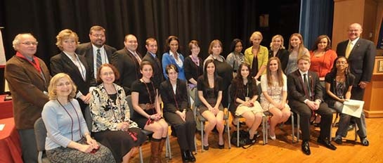 Alpha sigma chi chapter of sigma tau delta international english honor society members