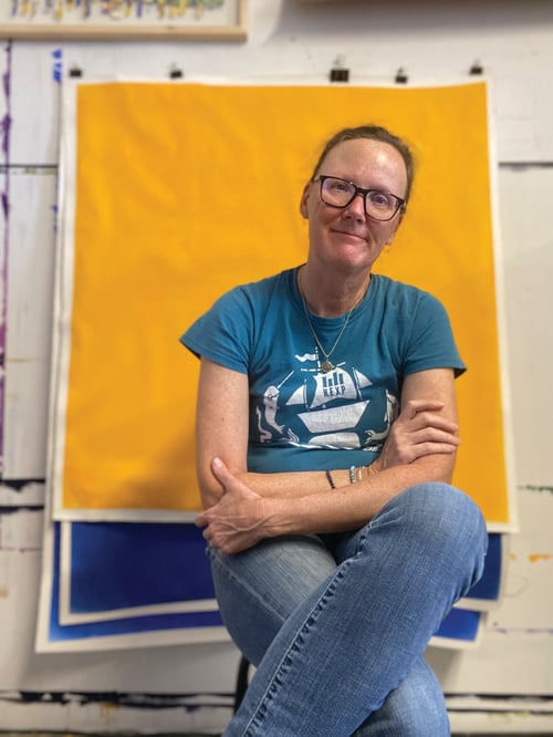 Sacral-Orange-Chakra-with-me-the-artist-KLawler Sacral-Orange-Chakra-with-me-the-artist-KLawler