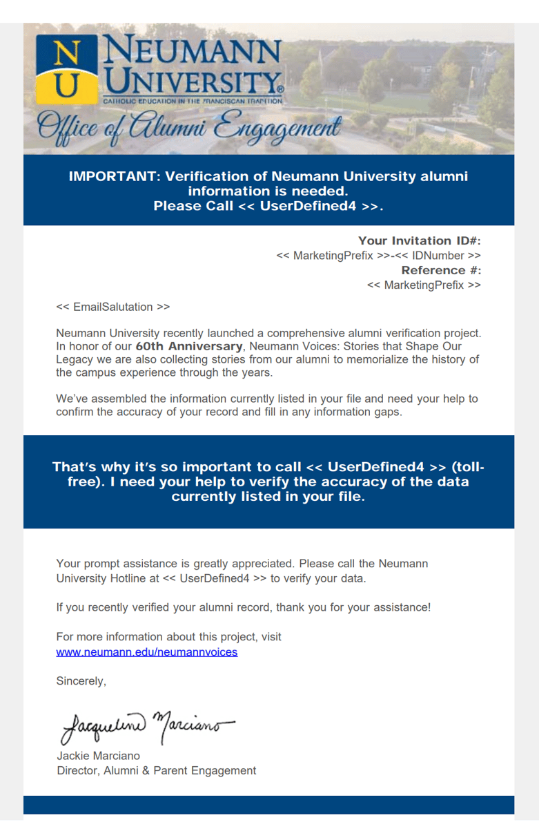 Sample Email 2 - Neumann Voices