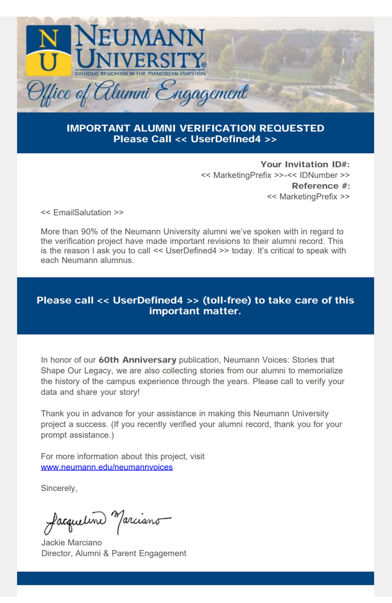 Sample Email 4 - Neumann Voices