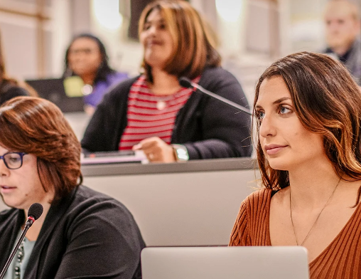 NU Students In Class