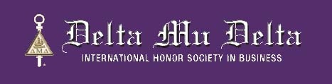 Delta Mu Delta international honor society in business